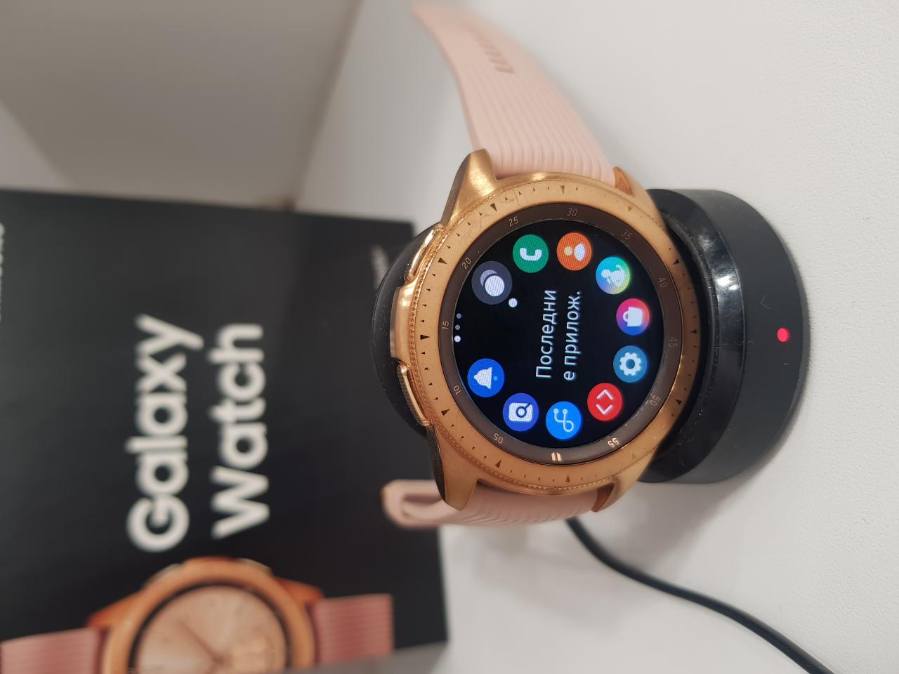 Смарт-час Samsung Galaxy watch 42 Gold  - картинка